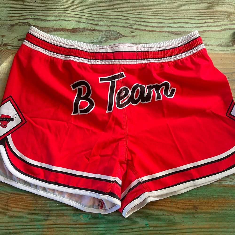 B team jiujitsu bulls shorts